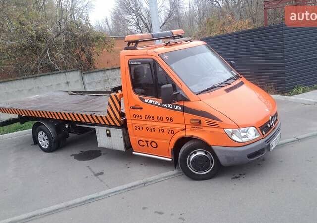 Помаранчевий Мерседес Sprinter, об'ємом двигуна 2.69 л та пробігом 132 тис. км за 22000 $, фото 7 на Automoto.ua