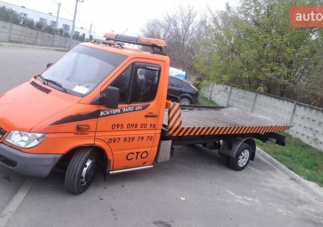 Помаранчевий Мерседес Sprinter, об'ємом двигуна 2.69 л та пробігом 132 тис. км за 22000 $, фото 10 на Automoto.ua