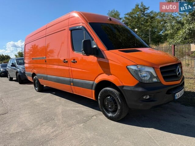 Оранжевый Мерседес Sprinter, объемом двигателя 2.69 л и пробегом 344 тыс. км за 22500 $, фото 6 на Automoto.ua