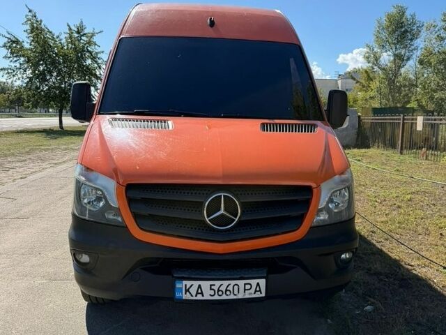 Оранжевый Мерседес Sprinter, объемом двигателя 2.69 л и пробегом 344 тыс. км за 22500 $, фото 5 на Automoto.ua