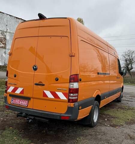 Помаранчевий Мерседес Sprinter, об'ємом двигуна 2.2 л та пробігом 242 тис. км за 28000 $, фото 8 на Automoto.ua
