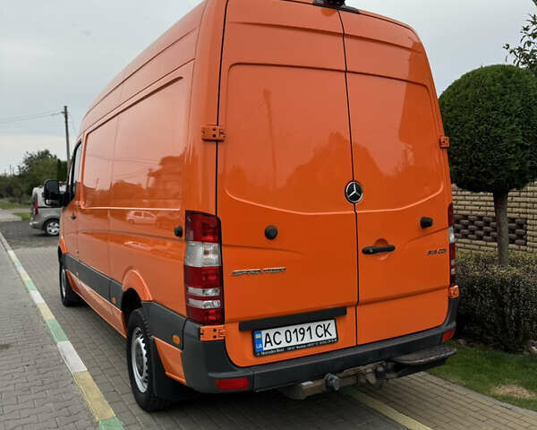 Оранжевый Мерседес Sprinter, объемом двигателя 2.2 л и пробегом 420 тыс. км за 14900 $, фото 6 на Automoto.ua