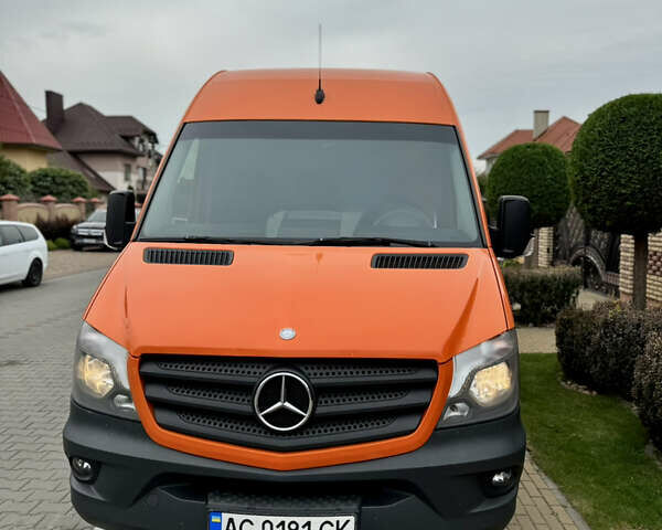 Оранжевый Мерседес Sprinter, объемом двигателя 2.2 л и пробегом 420 тыс. км за 14900 $, фото 12 на Automoto.ua