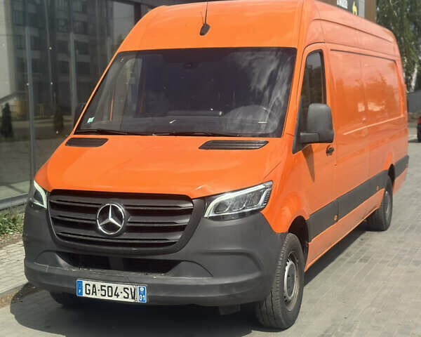 Оранжевый Мерседес Sprinter, объемом двигателя 2 л и пробегом 270 тыс. км за 26000 $, фото 4 на Automoto.ua