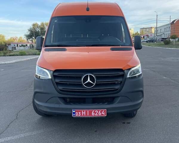 Помаранчевий Мерседес Sprinter, об'ємом двигуна 0 л та пробігом 224 тис. км за 27500 $, фото 11 на Automoto.ua