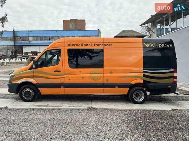 Оранжевый Мерседес Sprinter, объемом двигателя 2.14 л и пробегом 330 тыс. км за 29500 $, фото 3 на Automoto.ua