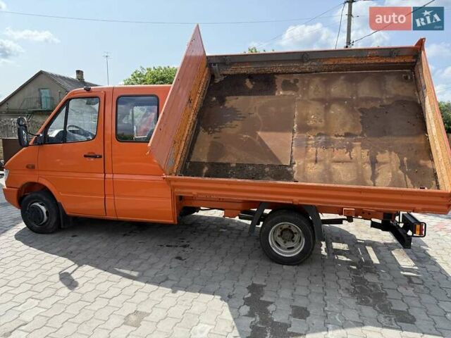 Оранжевый Мерседес Sprinter, объемом двигателя 2.9 л и пробегом 158 тыс. км за 17500 $, фото 3 на Automoto.ua