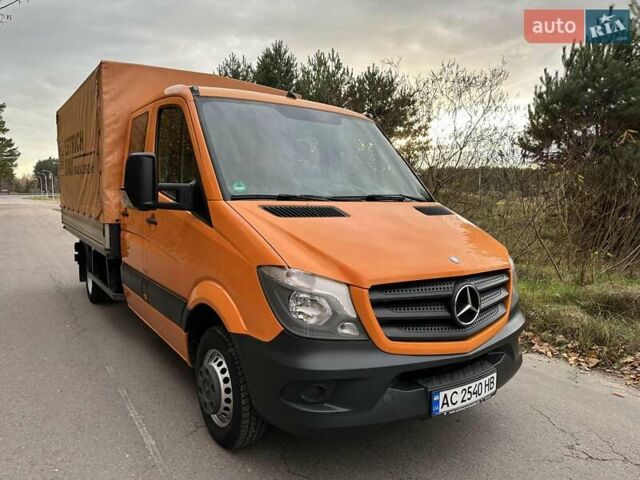 Оранжевый Мерседес Sprinter, объемом двигателя 3 л и пробегом 327 тыс. км за 26770 $, фото 5 на Automoto.ua