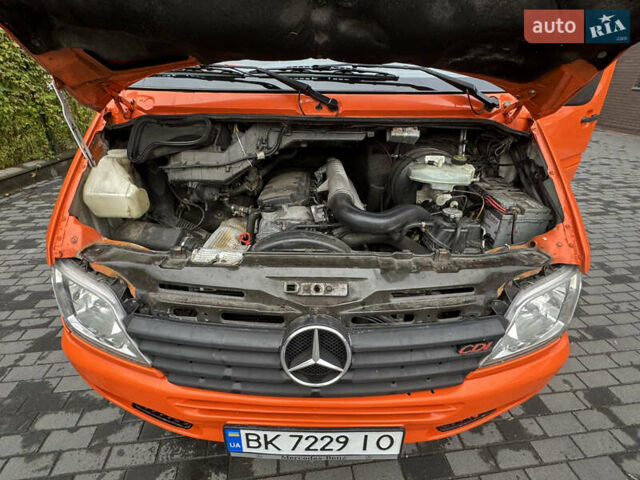 Оранжевый Мерседес Sprinter, объемом двигателя 2.69 л и пробегом 179 тыс. км за 17900 $, фото 30 на Automoto.ua