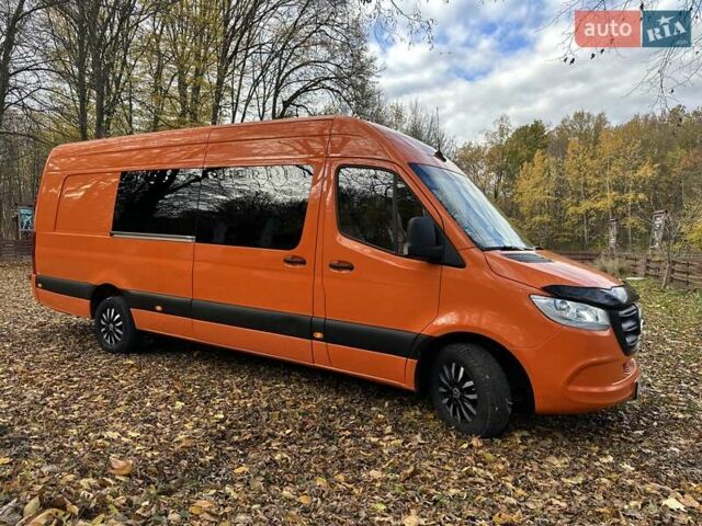 Помаранчевий Мерседес Sprinter, об'ємом двигуна 2.14 л та пробігом 350 тис. км за 46500 $, фото 3 на Automoto.ua