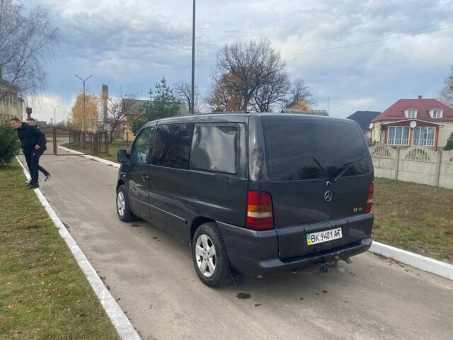 Черный Мерседес В-Класс, объемом двигателя 2.1 л и пробегом 400 тыс. км за 2900 $, фото 6 на Automoto.ua