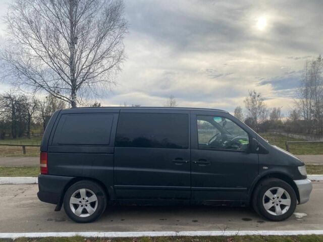 Черный Мерседес В-Класс, объемом двигателя 2.1 л и пробегом 400 тыс. км за 2900 $, фото 4 на Automoto.ua