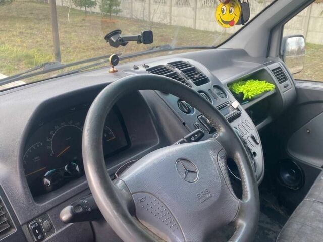 Черный Мерседес В-Класс, объемом двигателя 2.1 л и пробегом 400 тыс. км за 2900 $, фото 9 на Automoto.ua