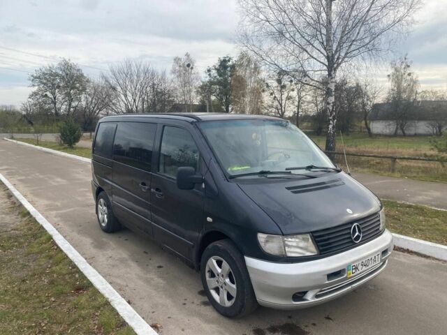 Черный Мерседес В-Класс, объемом двигателя 2.1 л и пробегом 400 тыс. км за 2900 $, фото 1 на Automoto.ua