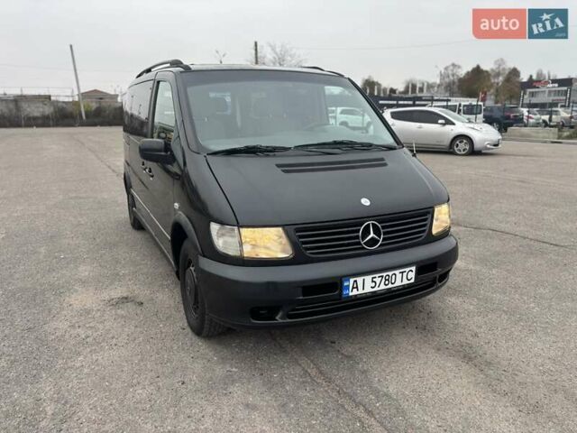 Черный Мерседес В-Класс, объемом двигателя 2.1 л и пробегом 320 тыс. км за 7400 $, фото 1 на Automoto.ua