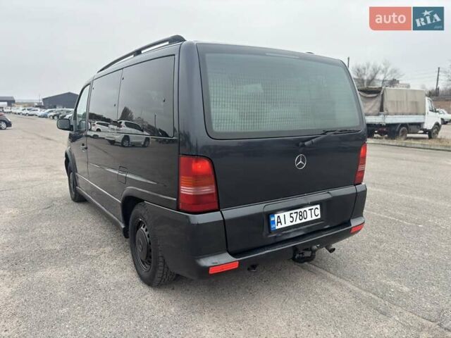 Черный Мерседес В-Класс, объемом двигателя 2.1 л и пробегом 320 тыс. км за 7400 $, фото 5 на Automoto.ua