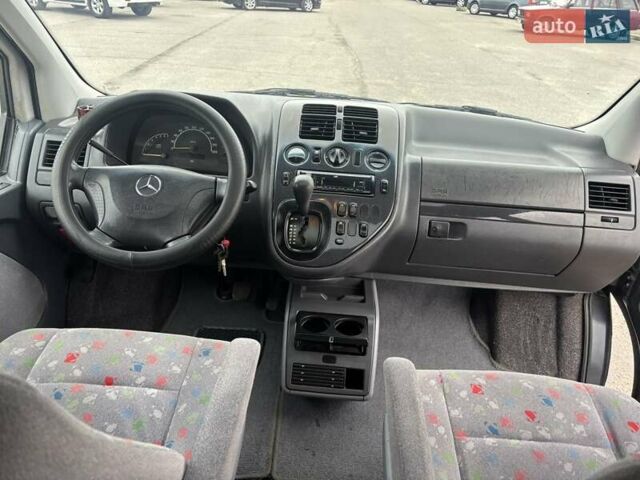 Черный Мерседес В-Класс, объемом двигателя 2.1 л и пробегом 320 тыс. км за 7400 $, фото 15 на Automoto.ua