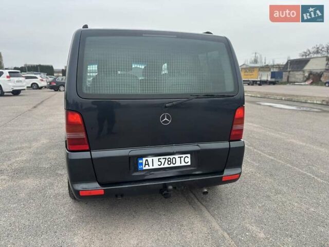 Черный Мерседес В-Класс, объемом двигателя 2.1 л и пробегом 320 тыс. км за 7400 $, фото 6 на Automoto.ua