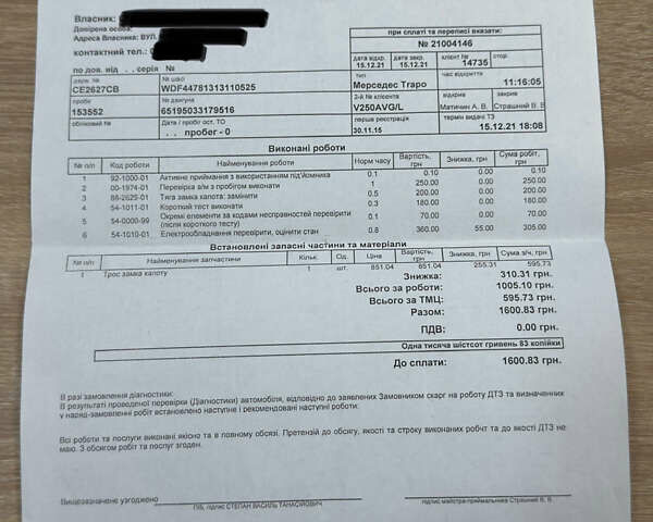 Черный Мерседес В-Класс, объемом двигателя 2.2 л и пробегом 200 тыс. км за 43000 $, фото 70 на Automoto.ua