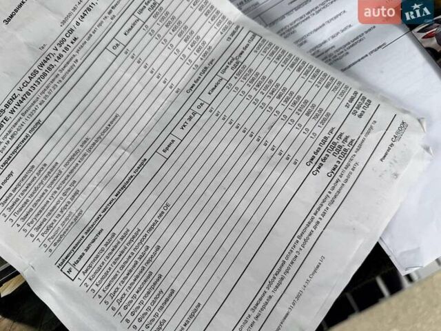 Чорний Мерседес В-Клас, об'ємом двигуна 1.95 л та пробігом 174 тис. км за 62800 $, фото 82 на Automoto.ua