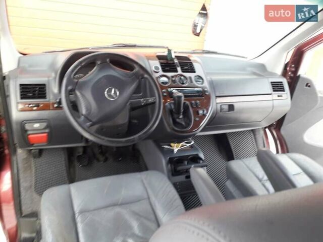 Червоний Мерседес В-Клас, об'ємом двигуна 2.3 л та пробігом 340 тис. км за 8500 $, фото 4 на Automoto.ua