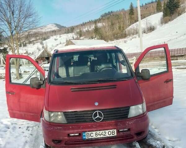 Красный Мерседес В-Класс, объемом двигателя 2 л и пробегом 480 тыс. км за 3800 $, фото 5 на Automoto.ua
