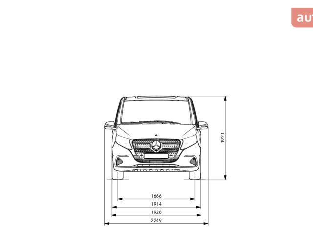 Мерседес В-Клас, об'ємом двигуна 2.14 л та пробігом 0 тис. км за 101093 $, фото 17 на Automoto.ua