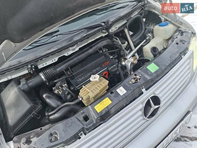 Сірий Мерседес В-Клас, об'ємом двигуна 2.2 л та пробігом 445 тис. км за 5900 $, фото 58 на Automoto.ua