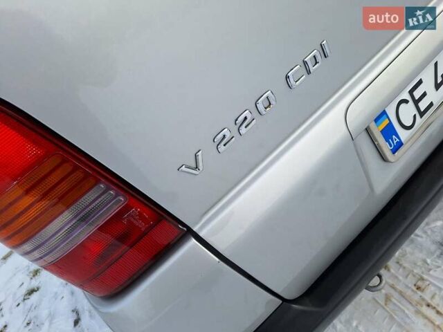 Сірий Мерседес В-Клас, об'ємом двигуна 2.2 л та пробігом 445 тис. км за 5900 $, фото 8 на Automoto.ua