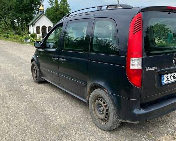 Черный Мерседес Ванео, объемом двигателя 1.9 л и пробегом 300 тыс. км за 2900 $, фото 1 на Automoto.ua