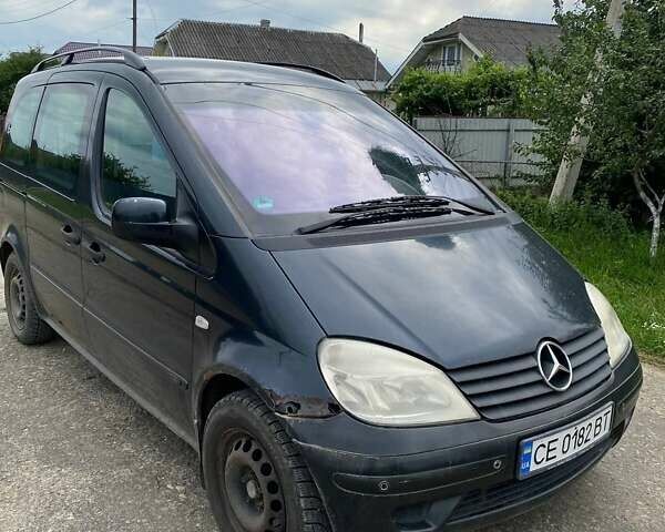 Черный Мерседес Ванео, объемом двигателя 1.9 л и пробегом 300 тыс. км за 2900 $, фото 4 на Automoto.ua