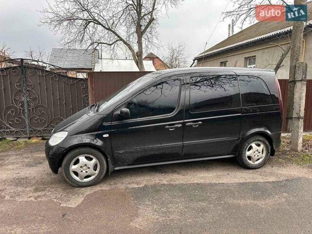 Черный Мерседес Ванео, объемом двигателя 1.7 л и пробегом 280 тыс. км за 4000 $, фото 1 на Automoto.ua