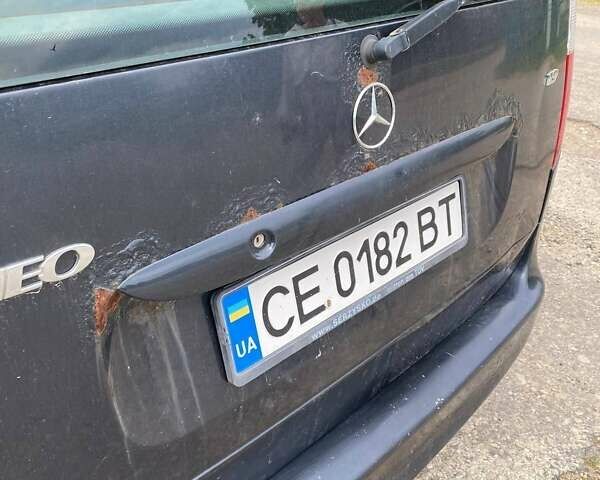Черный Мерседес Ванео, объемом двигателя 1.9 л и пробегом 300 тыс. км за 2900 $, фото 16 на Automoto.ua
