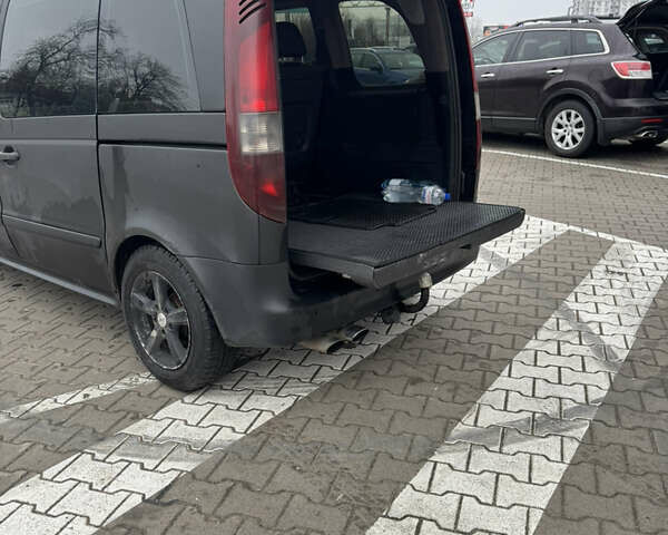 Черный Мерседес Ванео, объемом двигателя 1.69 л и пробегом 196 тыс. км за 4300 $, фото 4 на Automoto.ua