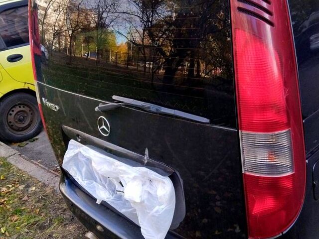 Черный Мерседес Ванео, объемом двигателя 1.9 л и пробегом 155 тыс. км за 4500 $, фото 1 на Automoto.ua