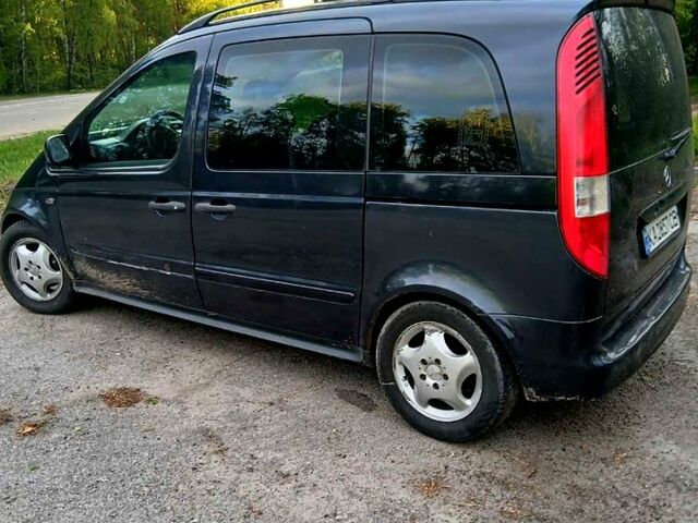 Мерседес Ванео 2003 у Чернігові на Automoto.ua Чорний Мерседес Ванео, об'ємом двигуна 1.6 л та пробігом 300 тис. км за 3500 $, фото 5 на Automoto.ua