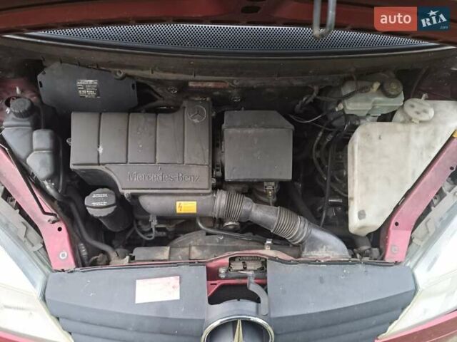 Красный Мерседес Ванео, объемом двигателя 1.6 л и пробегом 294 тыс. км за 2500 $, фото 10 на Automoto.ua