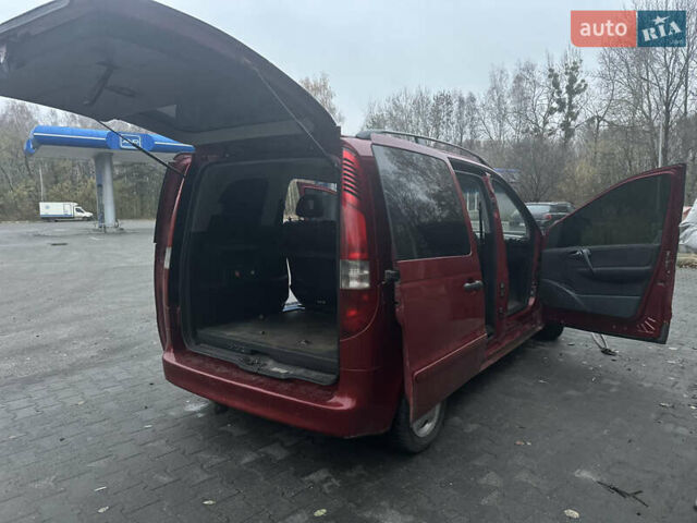 Красный Мерседес Ванео, объемом двигателя 1.7 л и пробегом 284 тыс. км за 4900 $, фото 10 на Automoto.ua