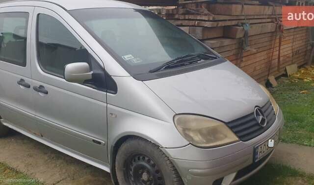 Серый Мерседес Ванео, объемом двигателя 1.7 л и пробегом 220 тыс. км за 2800 $, фото 3 на Automoto.ua