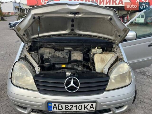 Мерседес Ванео 2002 в Жмеренке на Automoto.ua Серый Мерседес Ванео, объемом двигателя 1.6 л и пробегом 235 тыс. км за 4000 $, фото 10 на Automoto.ua