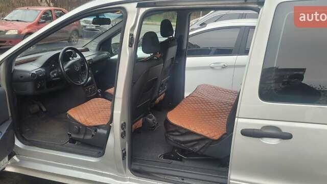 Серый Мерседес Ванео, объемом двигателя 1.69 л и пробегом 170 тыс. км за 4200 $, фото 14 на Automoto.ua