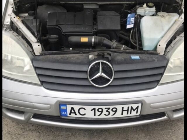 Серый Мерседес Ванео, объемом двигателя 1.6 л и пробегом 202 тыс. км за 4000 $, фото 2 на Automoto.ua