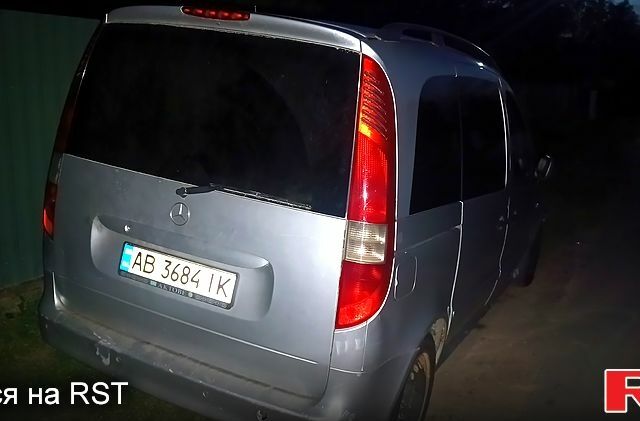 Серый Мерседес Ванео, объемом двигателя 1.7 л и пробегом 300 тыс. км за 2800 $, фото 4 на Automoto.ua