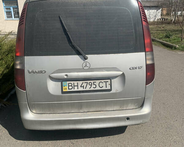 Серый Мерседес Ванео, объемом двигателя 1.69 л и пробегом 320 тыс. км за 2700 $, фото 2 на Automoto.ua