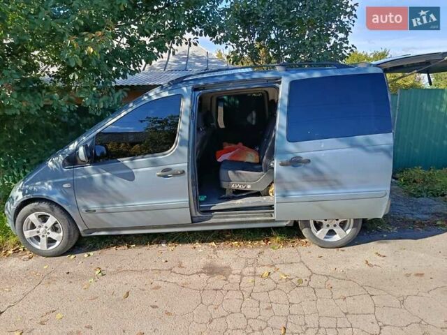 Мерседес Ванео 2005 у Хмельницькому на Automoto.ua Сірий Мерседес Ванео, об'ємом двигуна 1.69 л та пробігом 267 тис. км за 5400 $, фото 19 на Automoto.ua