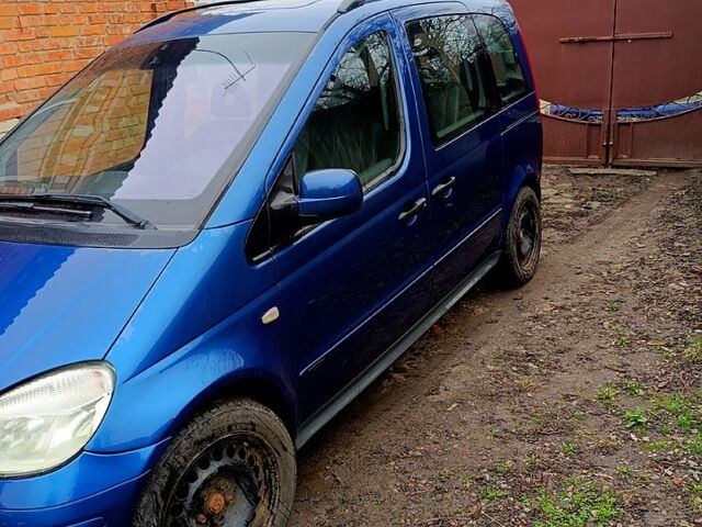 Синій Мерседес Ванео, об'ємом двигуна 1.9 л та пробігом 196 тис. км за 4500 $, фото 2 на Automoto.ua