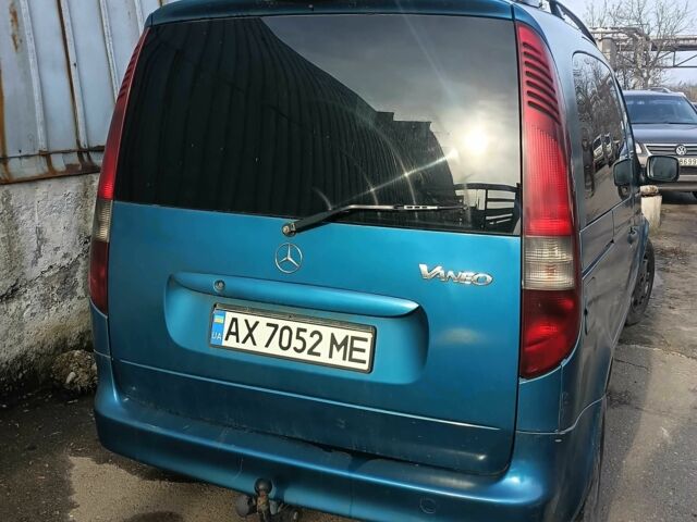 Синий Мерседес Ванео, объемом двигателя 1.7 л и пробегом 370 тыс. км за 3500 $, фото 2 на Automoto.ua