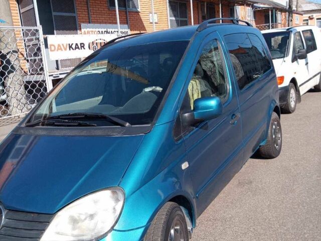 Синий Мерседес Ванео, объемом двигателя 1.7 л и пробегом 370 тыс. км за 3500 $, фото 4 на Automoto.ua