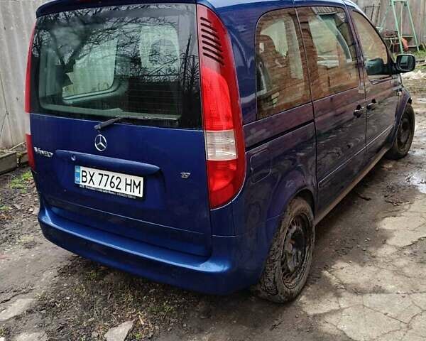 Синій Мерседес Ванео, об'ємом двигуна 1.9 л та пробігом 196 тис. км за 4700 $, фото 3 на Automoto.ua