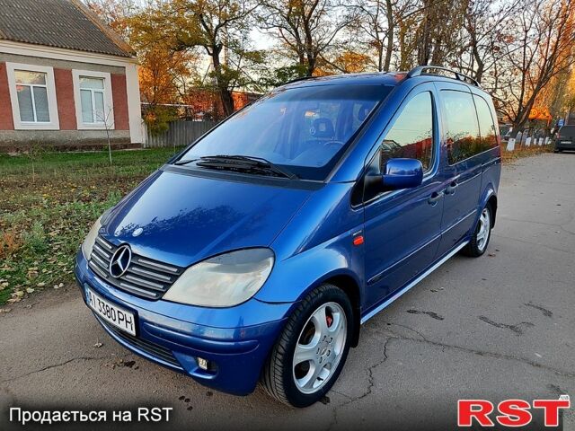 Синій Мерседес Ванео, об'ємом двигуна 1.6 л та пробігом 2 тис. км за 4000 $, фото 4 на Automoto.ua